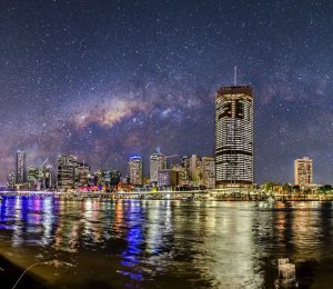 Emigrate to Australia cityscape